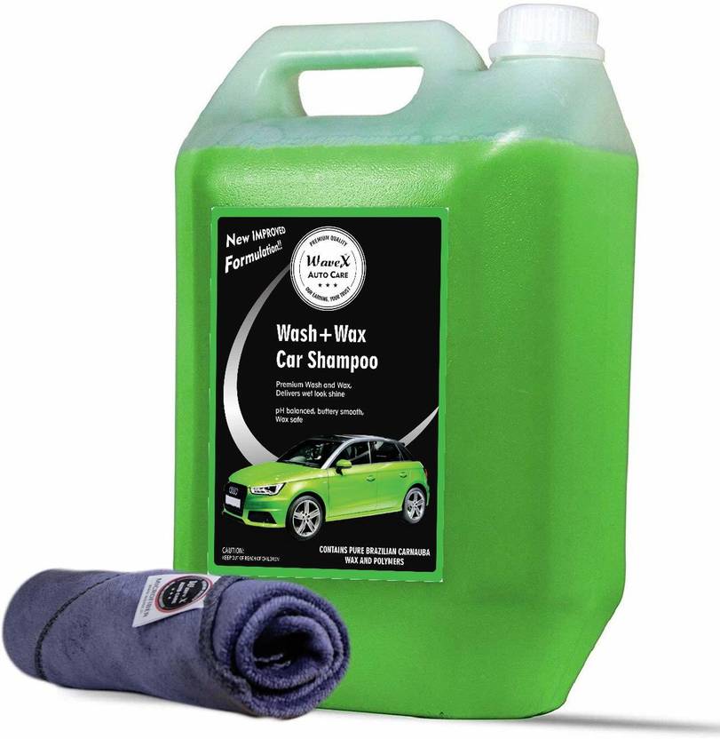 Wavex Wash and Wax Car Shampoo Car Washing Liquid Price in India Buy