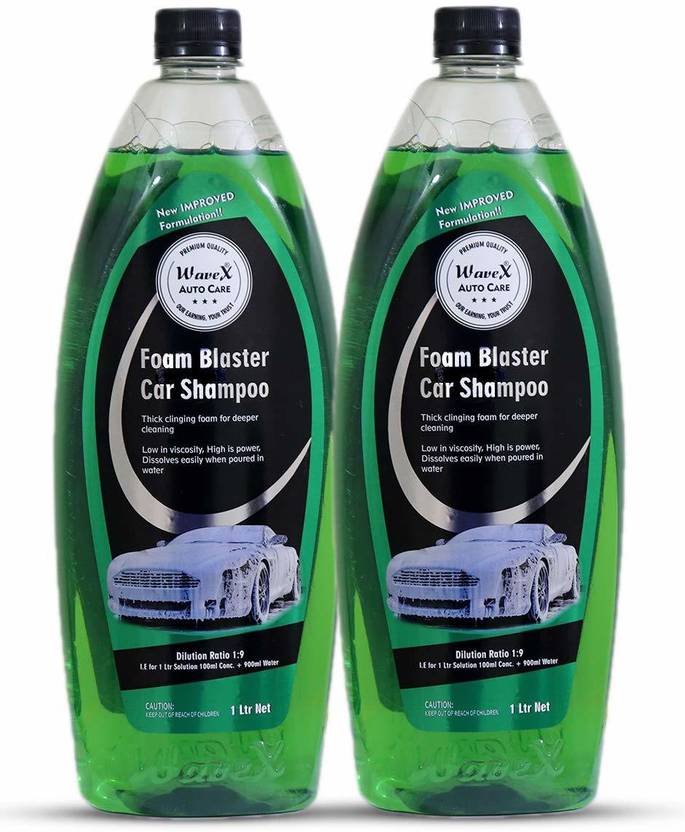 Wavex Foam Wash Car Shampoo pH Neutral Car Washing Liquid Price in