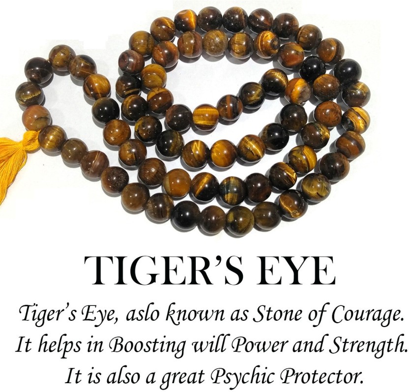 tiger crystal mala