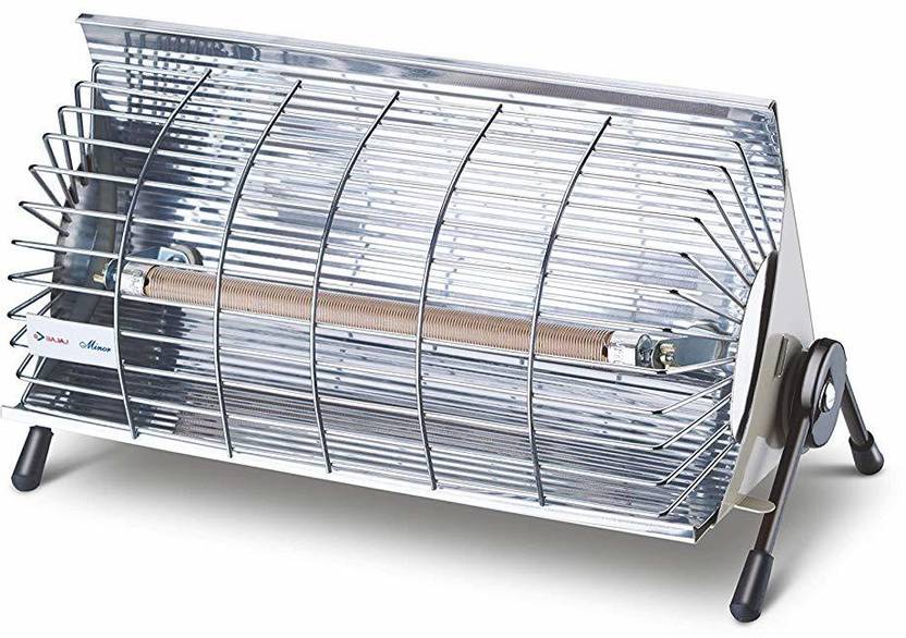 Bajaj 1000 Watts Radiant Room Heater (Steel) white Halogen Room Heater