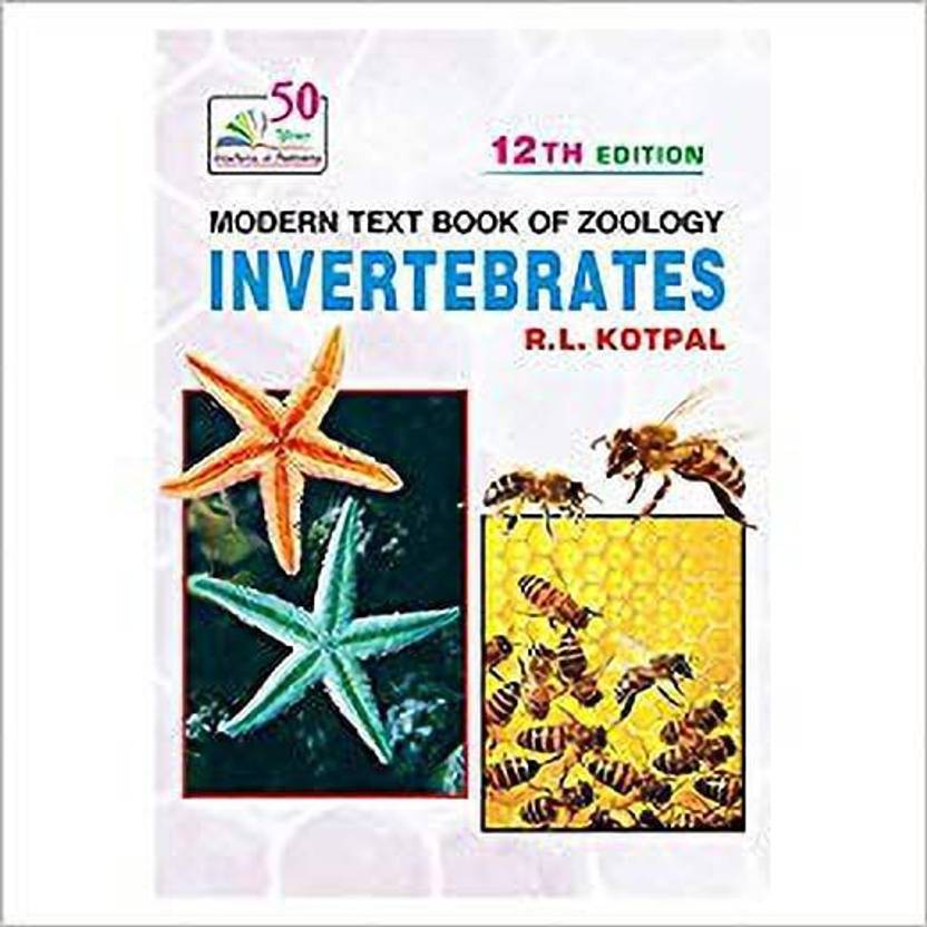 MODERN TEXT BOOK OF ZOOLOGY: INVERTEBRATES 12th Edition : Buy MODERN