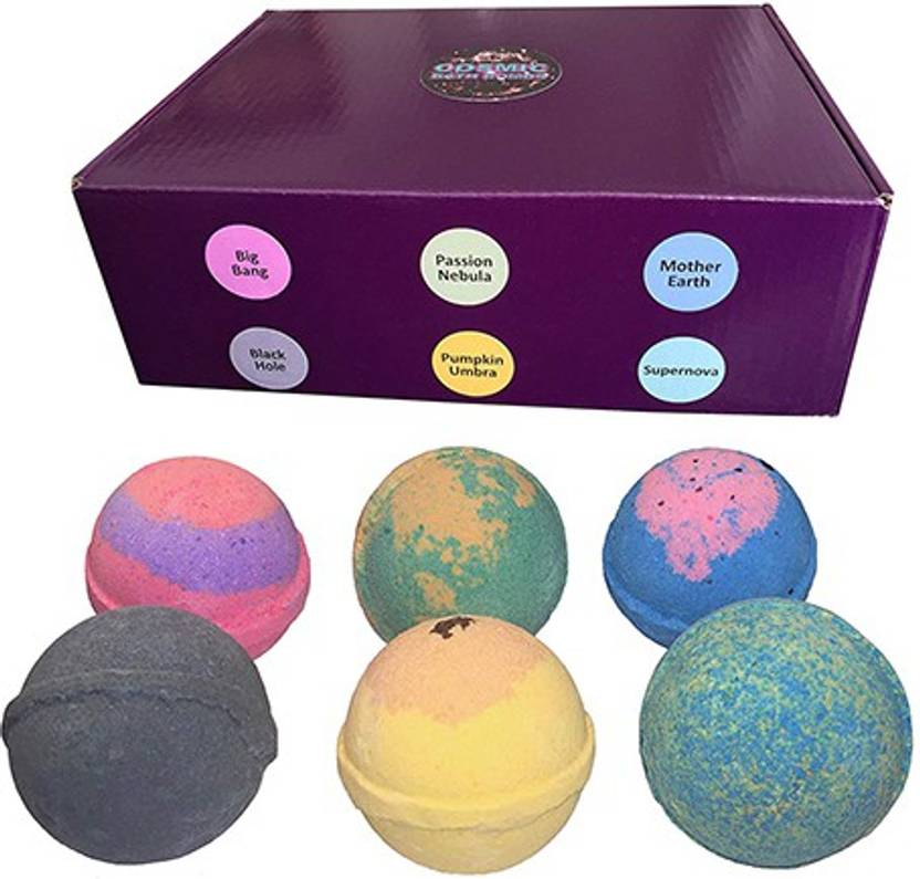Cosmic Bath Bombs All Natural, Ultra Lush & Gluten Free Bath Bombs