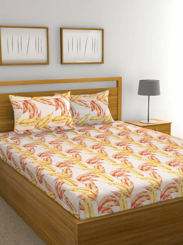 Raymond Home 210 TC Cotton Double Floral Bedsheet Buy Raymond Home 210 TC Cotton Double Floral