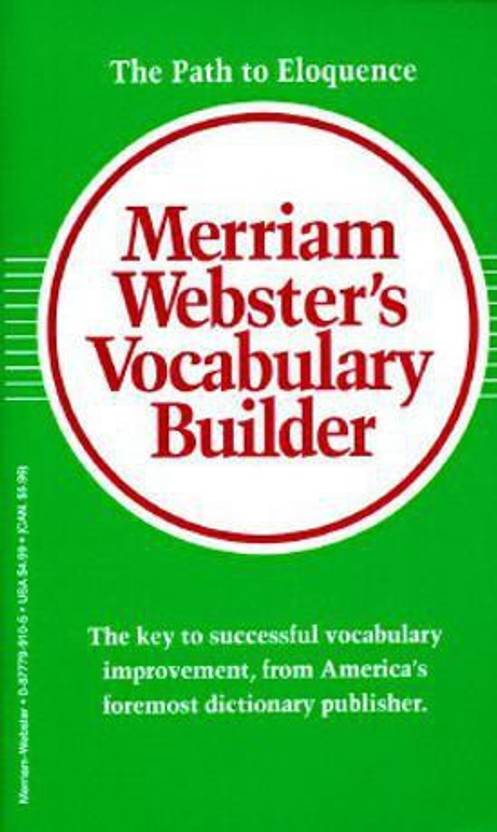 MerriamWebster's Vocabulary Builder Buy MerriamWebster's Vocabulary