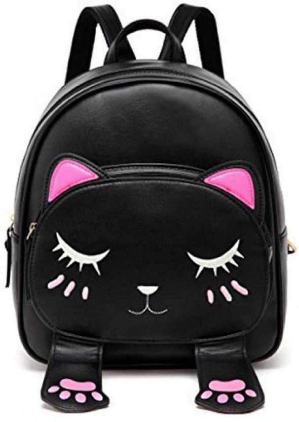 Small black backpack cheap Sale