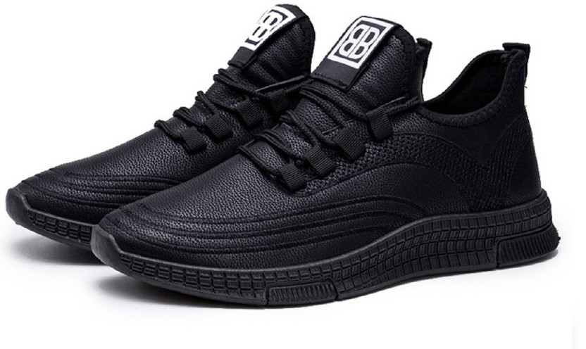 black high top non slip shoes