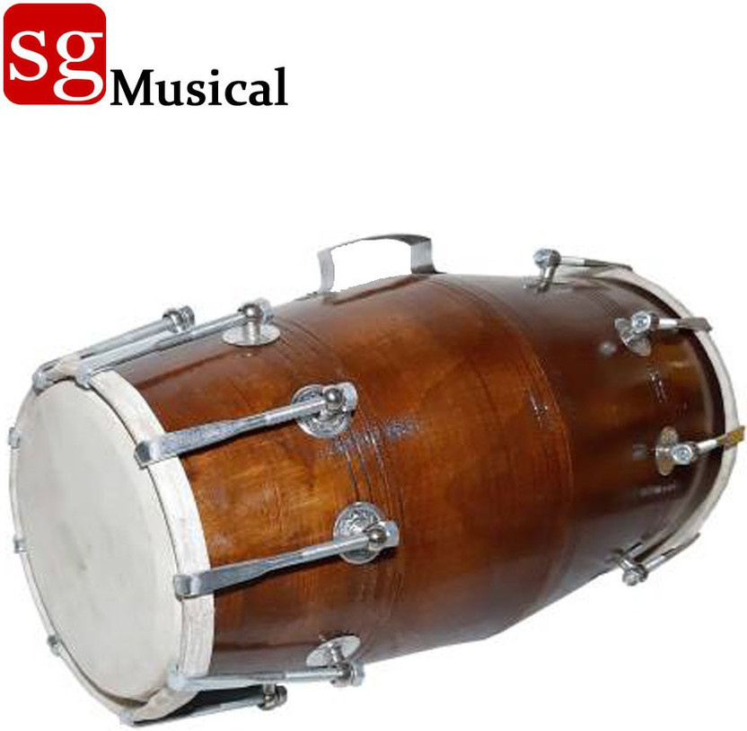 SG MUSICAL OI (BROWN) Nut Bolt Classical Dholaki Nut & Bolts Dholki(Brown)