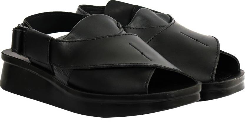 Aerosoft Men Black Sandals