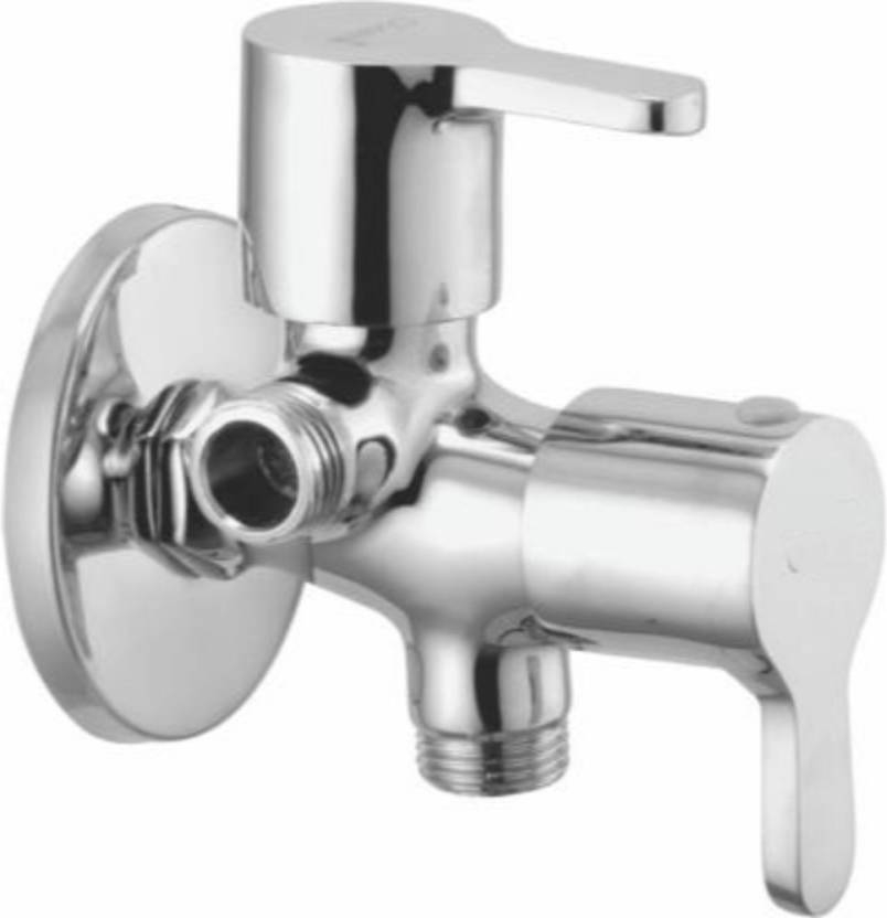 ADDOR TWO WAY Angle Valve Bathroom Faucets Taps and Faucet Angular Stop ...