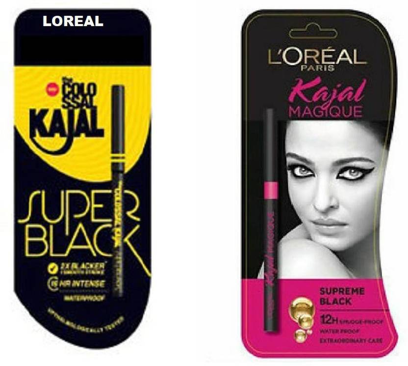L'Oreal Professional Kajal Magique (Supreme Black, 0.35 g) and super