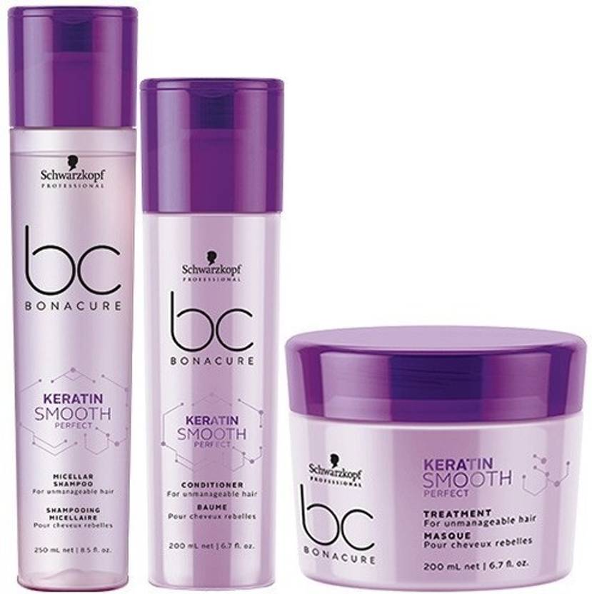 Schwarzkopf Keratin smooth Perfect Shampoo + Conditioner + Mask Price