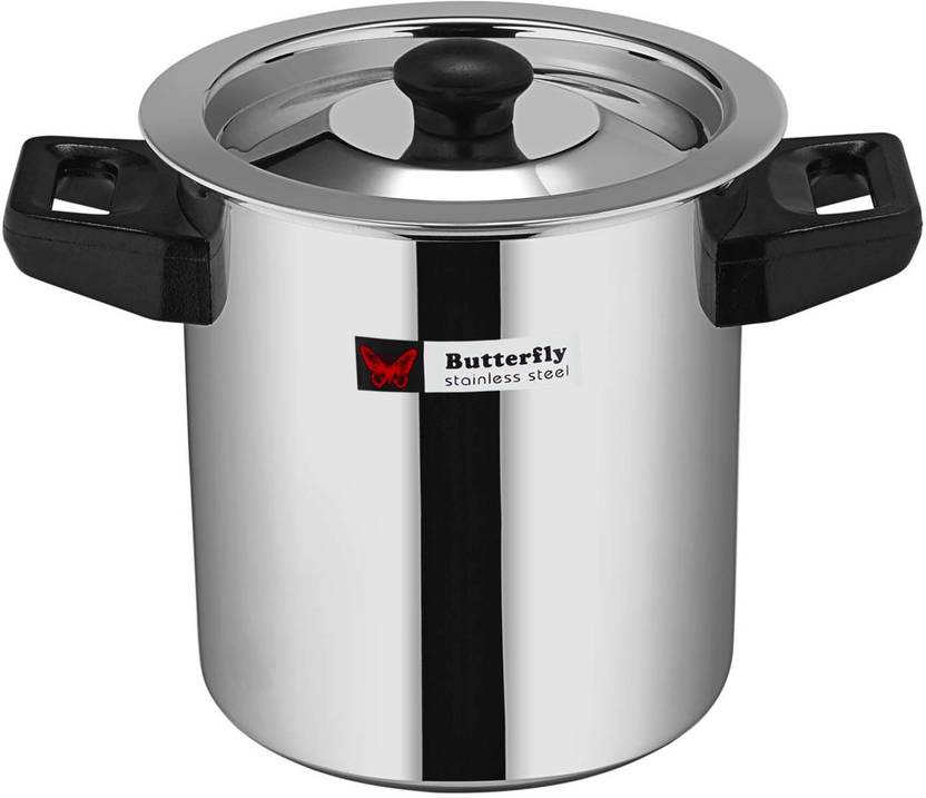 Butterfly INOX MILK BOILER Pot 13.8 cm diameter 1.5 L capacity with Lid