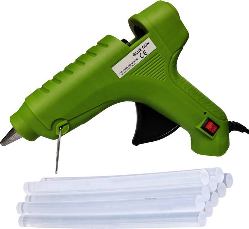 HOTGUN 80WATT GUN GREEN Standard Temperature Corded Glue Gun Price in