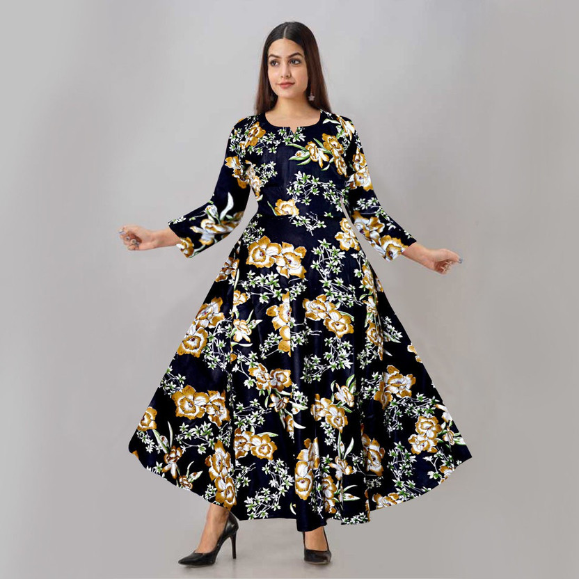 JWF Anarkali Gown Price in India - Buy JWF Anarkali Gown online at  Flipkart.com
