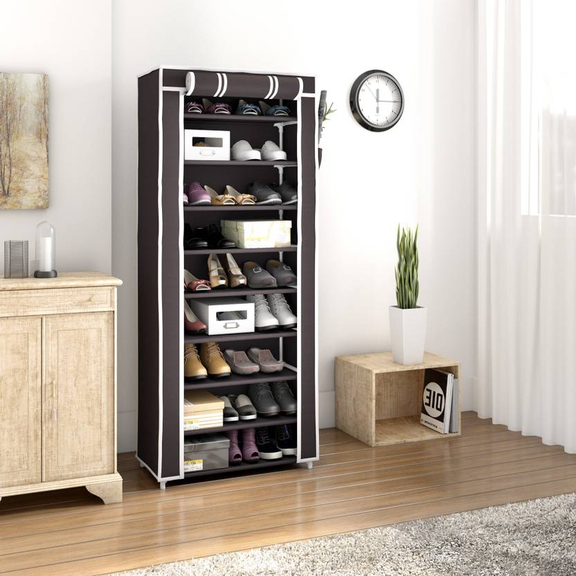 Flipkart Perfect Homes Studio Single Door Metal Collapsible Shoe Stand