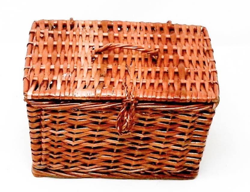 Kosh Cane Basket 20 Storage Basket Price in India Buy Kosh Cane