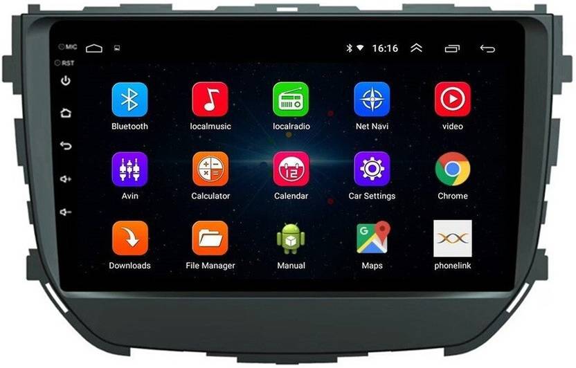 Autoform Vitara Brezza 9 Inch Touchscreen 2GB RAM 16GB Internal Memory