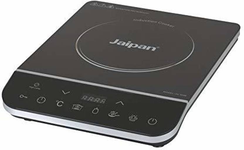 Jaipan JIC 3009 2000w crystal glass ( black and white body) Induction