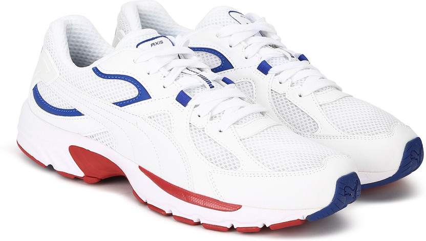 PUMA Axis Plus 90s White-White Running 