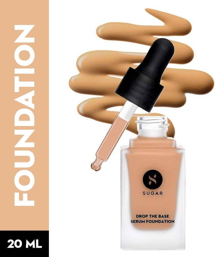 SUGAR Cosmetics Drop The Base Serum Foundation 42 Glace (Medium Beige