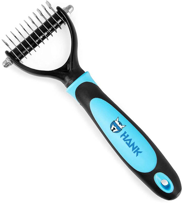 Hank Dog Dematting Comb Undercoat Tangles Deshedding Tool for Cats