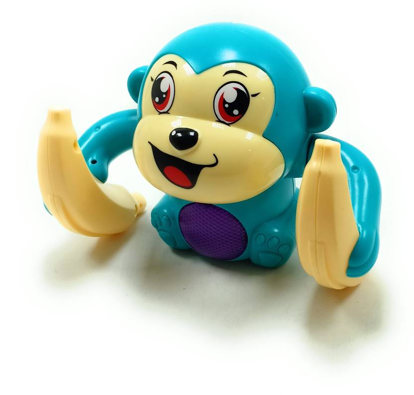 SaleOn Dancing and Spinning Rolling Doll Tumble Monkey Toy Voice