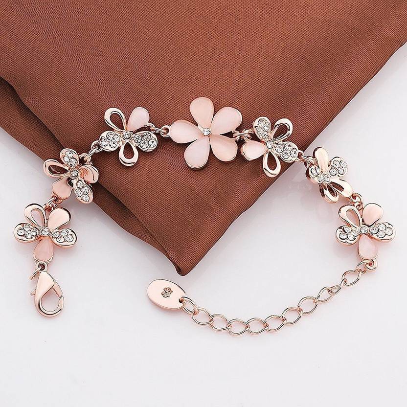 YouBella Alloy Moonstone Gold-plated Bracelet