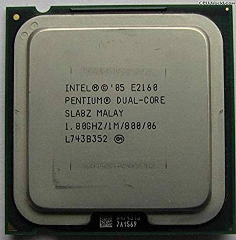 Intel PENTIUM DUAL CORE E2160 1.8 GHz LGA 775 Socket 2 Cores Desktop ...