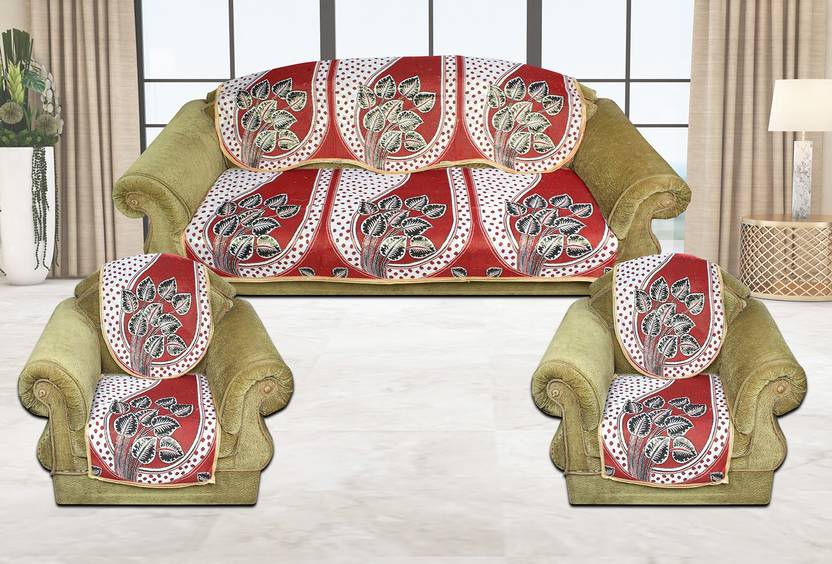 VENTON Cotton Sofa Cover Price in India Buy VENTON Cotton Sofa Cover
