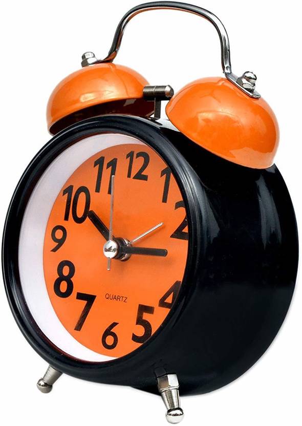 playrun Analog Orange Clock Price in India Buy playrun Analog Orange