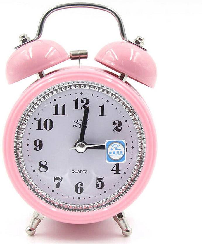 Triangle Ant Analog Pink Clock Price in India Buy Triangle Ant Analog