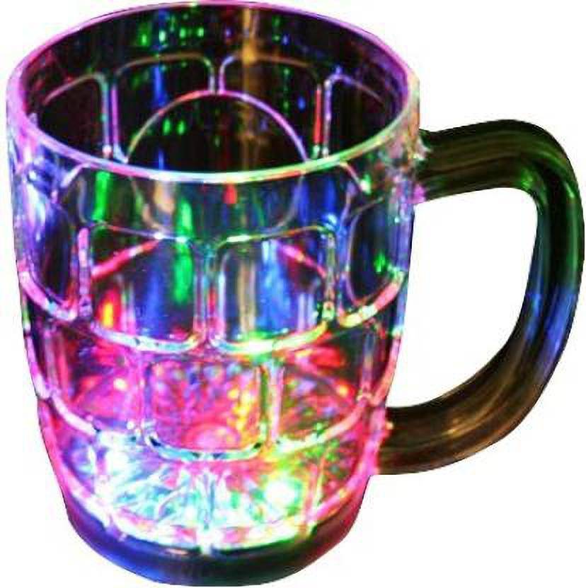 Led Glass Cup Inductive Rainbow Color Changing Flashing Light Up