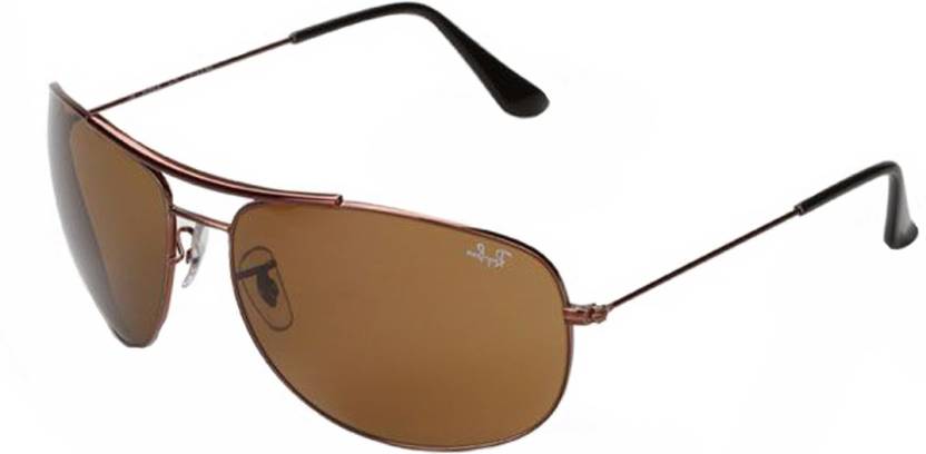 Buy Ray-Ban Aviator Sunglasses Brown For Men & Women Online @ Best Prices  in India 