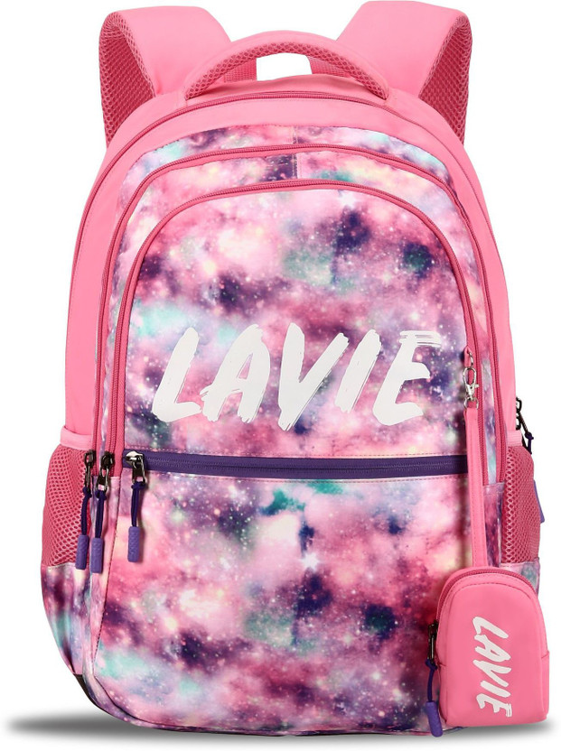Lavie school bags pink clearance