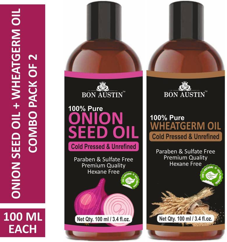 Bon Austin Premium Onion Seed Oil & Wheatgerm Oil Cold Pressed