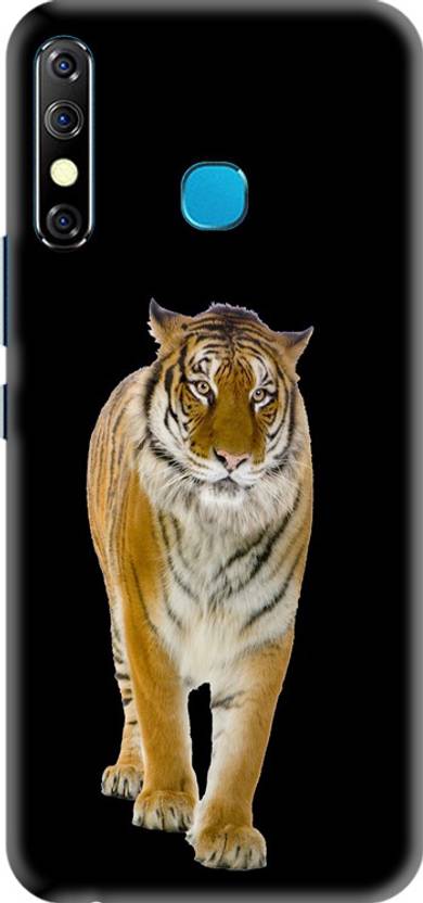PNBEE Back Cover for Infinix Hot 8, X650, Infinix Hot 8 Lite- Tiger