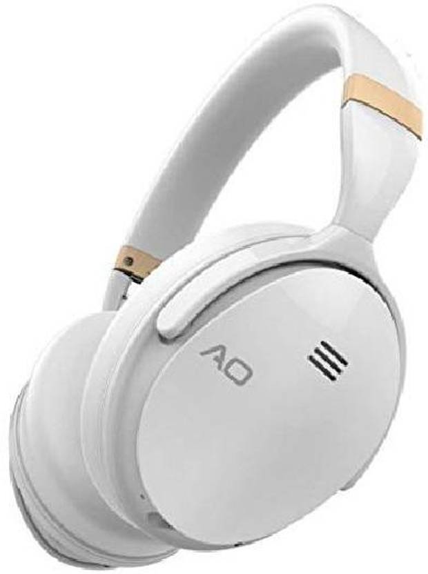 AO Headphones OverEar M5 White Bluetooth without Mic Headset