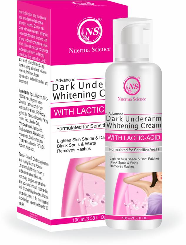 Nuerma Science Advanced Dark Underarm Whitening Cream with Lactic Acid