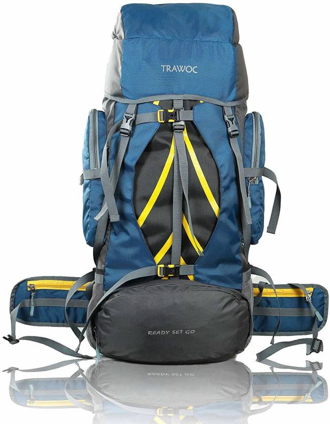 Unarmed Walk around Contradiction TRAWOC 60 LTR Trekking Rucksack Travel Hiking Backpack Bag, 1 Year Warranty  (English Blue) Rucksack - 60 L Blue - Price in India | Flipkart.com