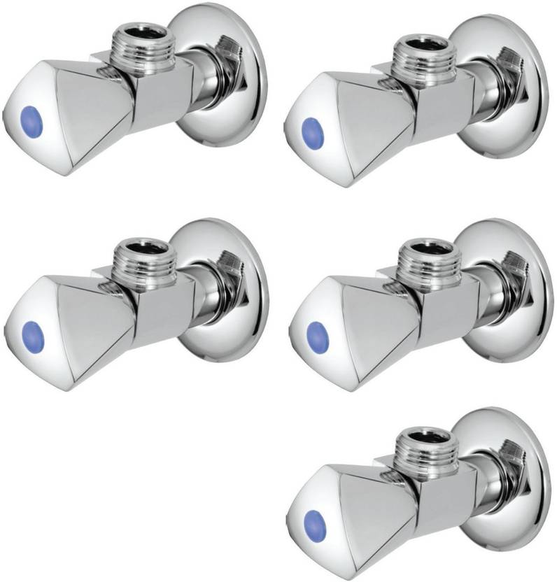 Jaquar Angle Valve with Triangular Handle & Wall Flange (AQTCHR3057