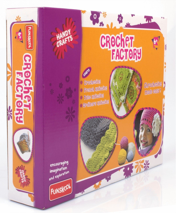 FUNSKOOL Crochet Factory Handicraft Kit For Kids