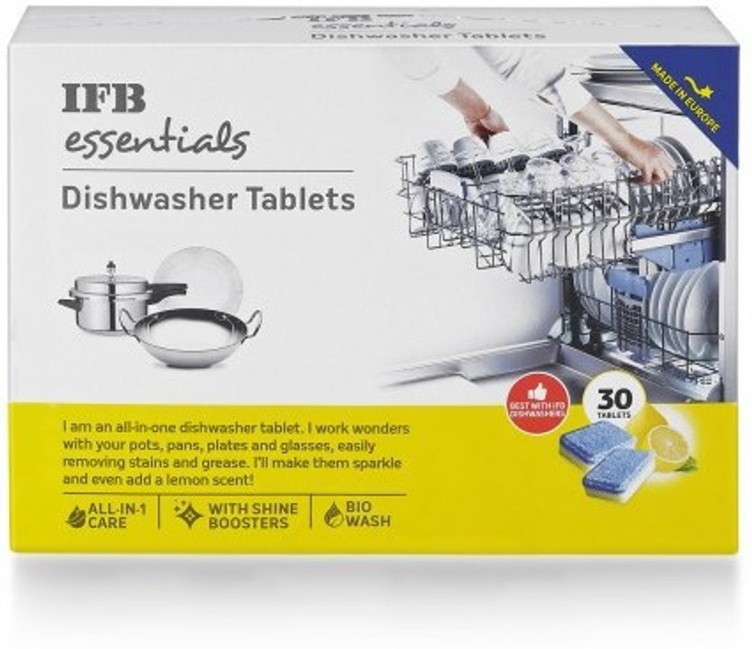 IFB DISHWASHING DISHWASHER TABLETS WITH LEMONY FRESH FREGRANCE Dishwashing Detergent (540 g) Dishwashing Detergent(20)