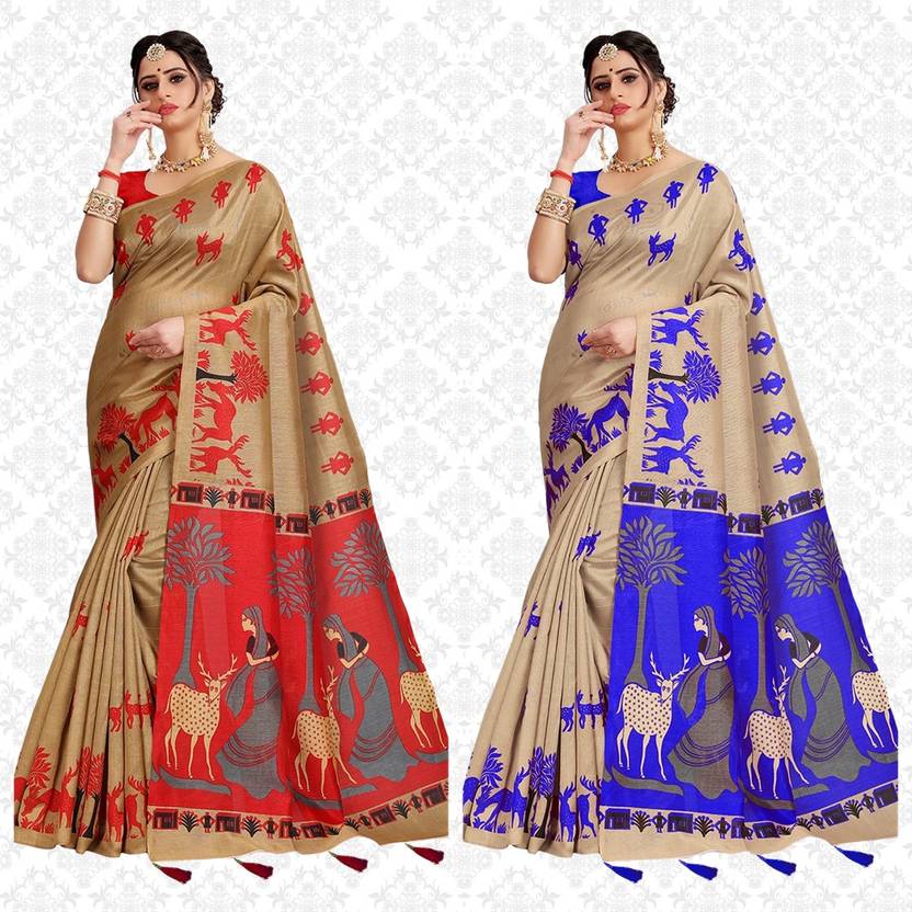 Buy Divastri Printed, Embellished, Animal Print Bollywood Pure Silk Multicolor Sarees Online @ Best Price In India Buy Divastri Printed, Embellished, Animal Print Bollywood Pure Silk Multicolor Sarees Online @ Best Price In India