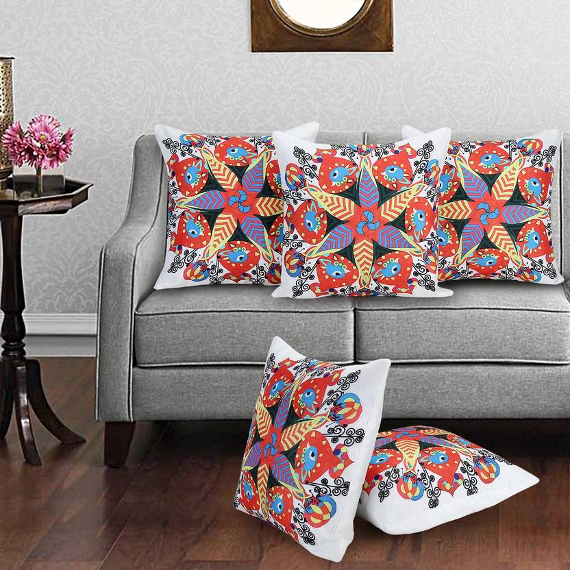 Desi Kapda Printed Cushions & Pillows Cover Buy Desi Kapda Printed