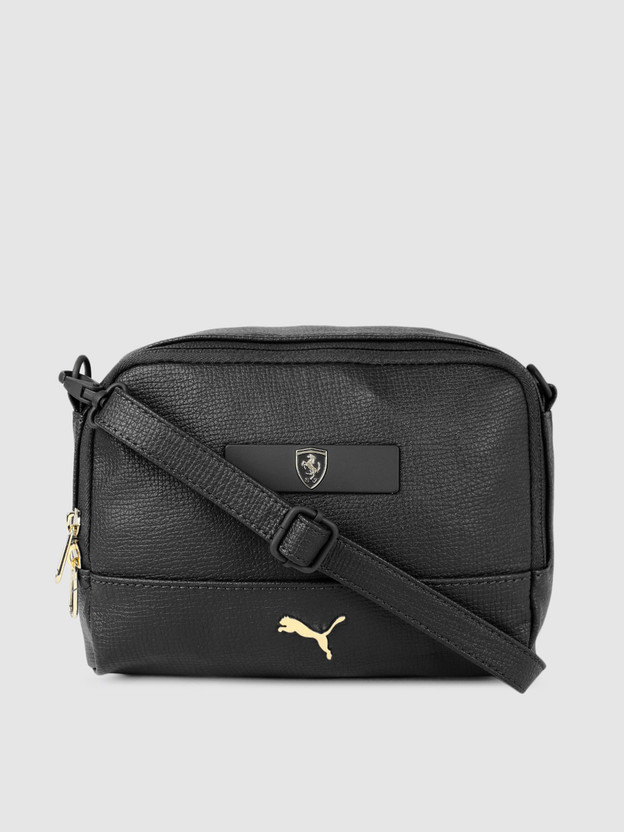 Buy PUMA Women Black Sling Bag Black