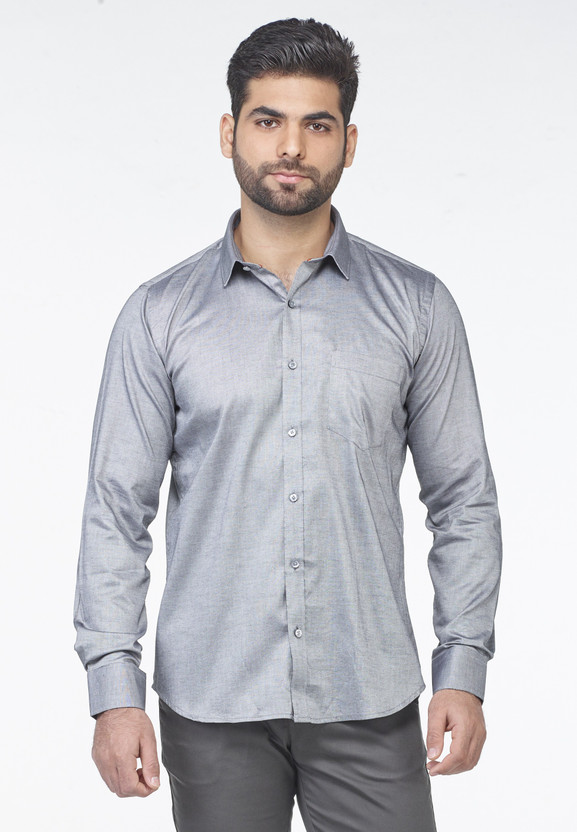 Silver grey shirt clearance