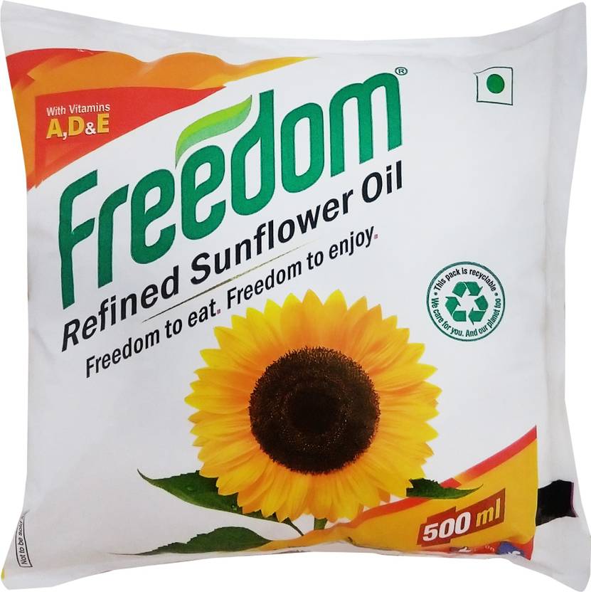 Freedom Refined Sunflower Oil Pouch Price in India Buy Freedom