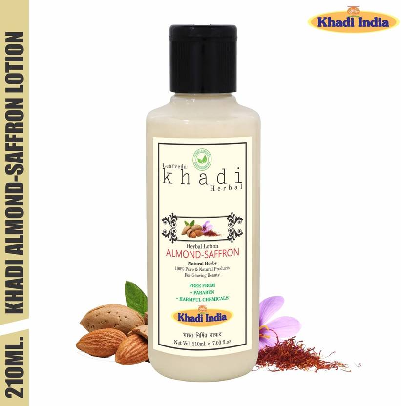 Leafveda Herbal Almond & Saffron Lotion Price in India, Buy Leafveda