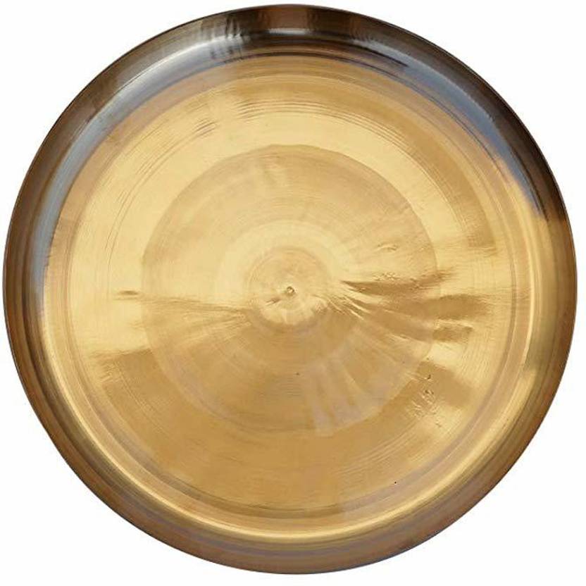 lucky industries Pure Handmade Original Kansa / Bronze Thali (12" inch
