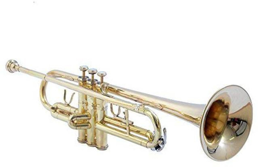 KANHA HUB Trumpet brass with hard case and mouthpiece Bb Trumpet(brass)